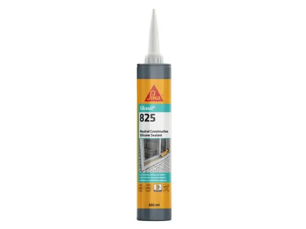 Sika Sikasil-825 Στεγανωτική Σιλικόνη - Σκούρο Ανθρακί 380ml