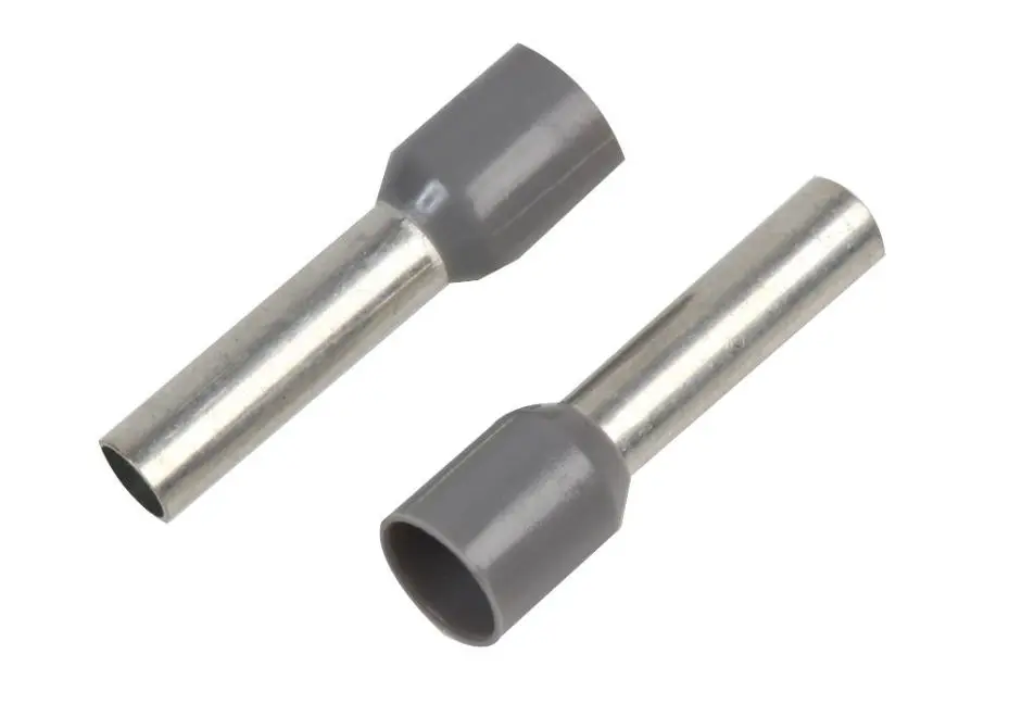 PRO POWER German Single Ferrule 4.00mm Grey (Pack of 100)
