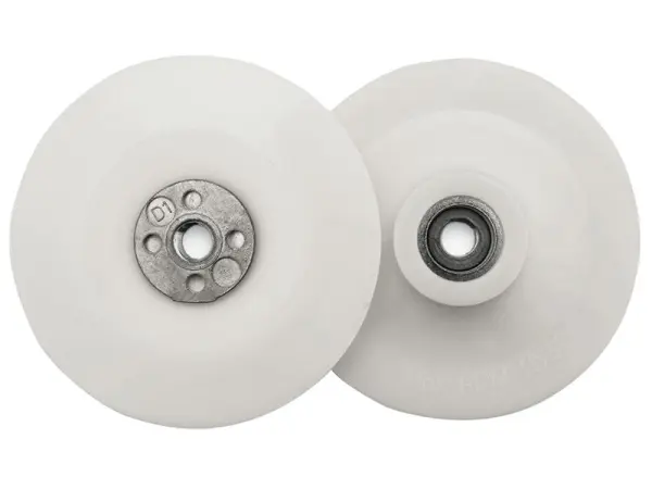 Flexipads World Class Angle Grinder Pad, White, 100mm (4in), M10 x 1.25