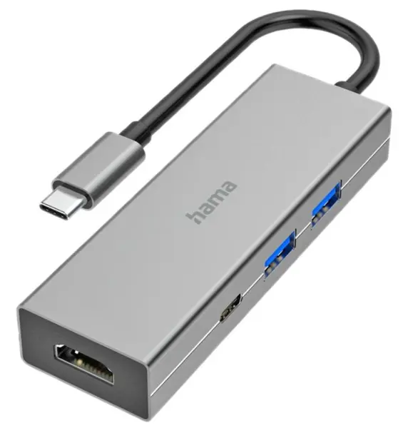 HAMA USB-C Multiport Hub with 4K HDMI & USB 3.2 Ports