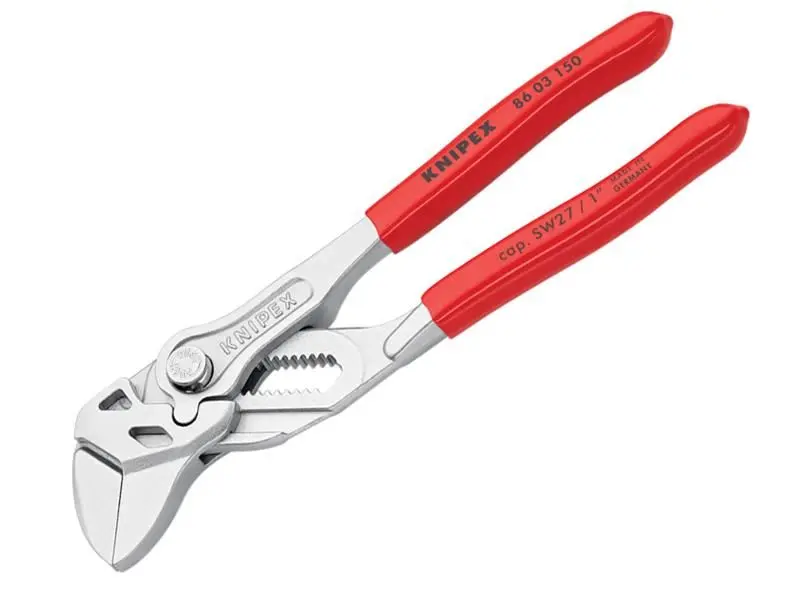 Knipex Mini Pliers Wrench with PVC Grip, 150mm