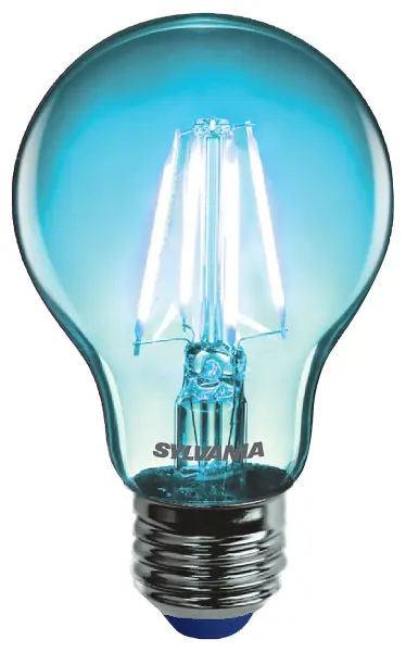 SYLVANIA 4W Toledo Retro Chroma LED Filament Bulb - Blue