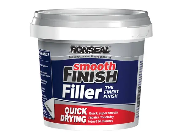 Ronseal Quick Drying Multi-Purpose Filler, Smooth Finish, 600g