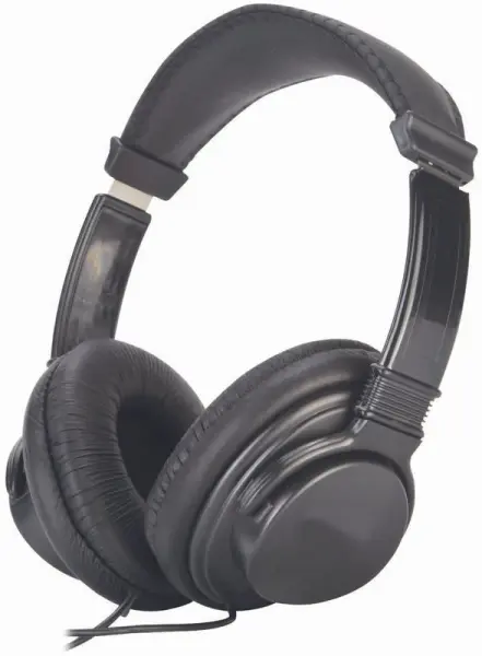 PRO SIGNAL Hi-Fi Headphones with Steel Headband, Black