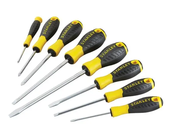 STANLEY® Hand Tools - 0-60-210 Essentieller Schraubendreher-Set, 8-teilig