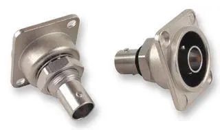 Neutrik BNC Socket to Socket Panel Mount Feed Through Adaptor, 75 Ohm