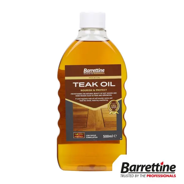 Timco Teak Oil 500ml for Wood Treatment