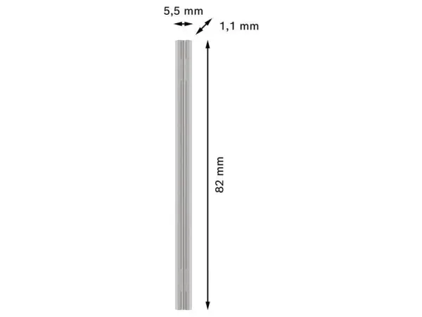 Bosch Pro Planer Blade 82 x 5.5 x 1.1mm, Pack of 2