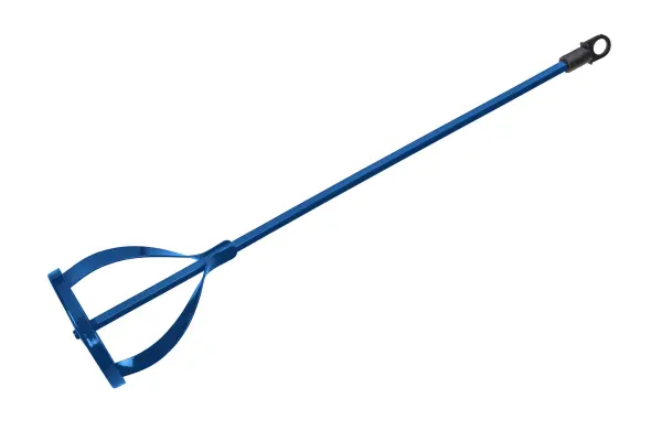 Blue Spot Tools Hex Paint Mixer, Carbon Steel, 80x400x8mm