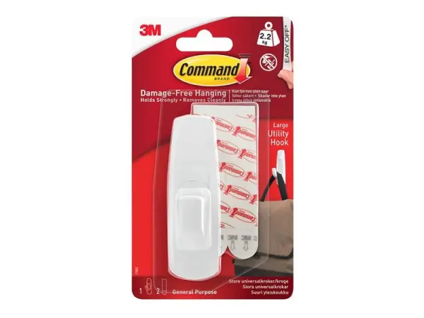 Command Large Utility Hook, 2.2kg Capacity