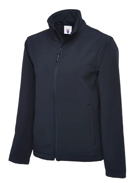 Uneek Unisex Klassische Softshell-Jacke mit Vollreißverschluss - Aufhängeschlau