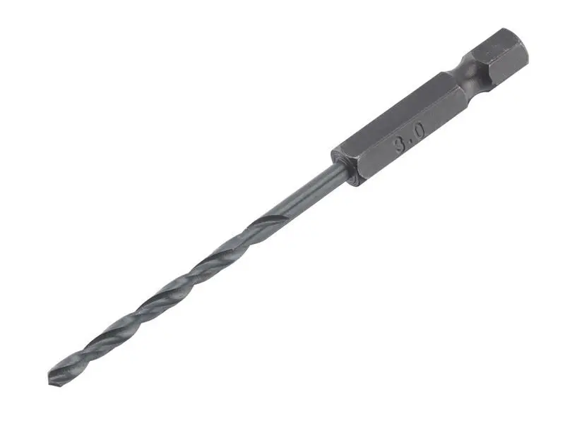 IRWIN HSS Hex Shank Drill Bit 3.0mm