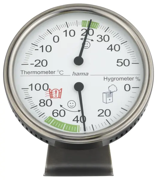Tahiti Analogue Thermo-Hygrometer