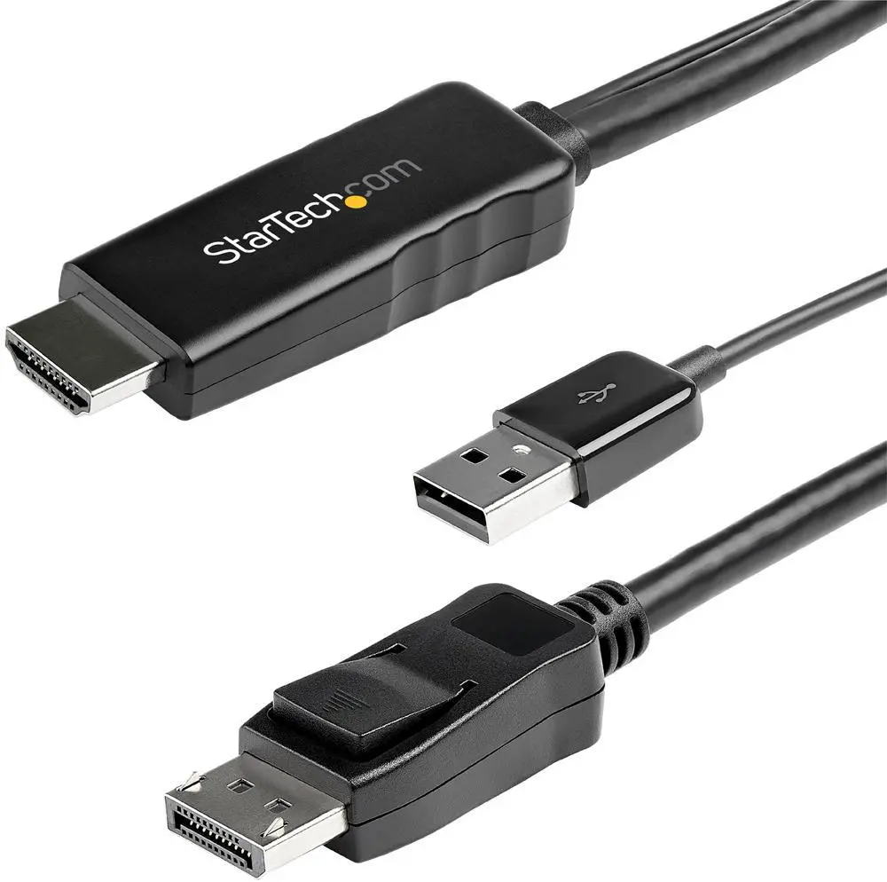 STARTECH Câble Adaptateur HDMI vers DisplayPort 4K UHD 30Hz, 2m