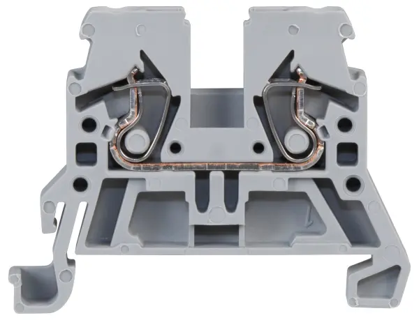 WAGO 2 Conductor Through Terminal Block, 28AWG to 12AWG, 500V, 24A