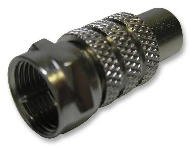 Pro Signal F Type to Phono Socket Adaptor