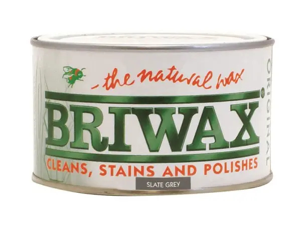 Briwax Original Slate Grey Wax Polish 400g