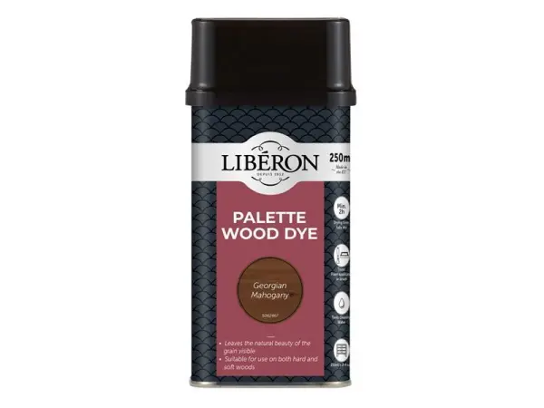 Liberon Wood Dye Georgian Mahogany 250ml