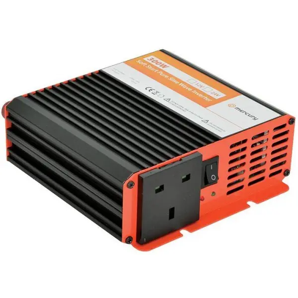 Mercury 12V Soft Start Pure Sine Wave Inverter 300W