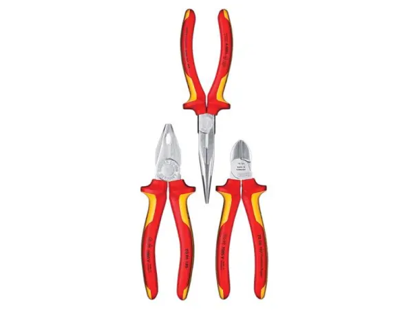 Knipex Elektro-VDE-Zangenset, 3-teilig, 1000V