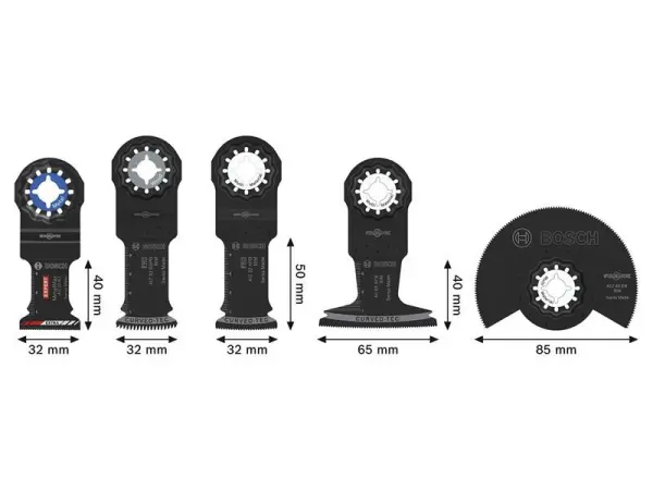 Bosch Professional 5-Piece Cutting Set, 338g