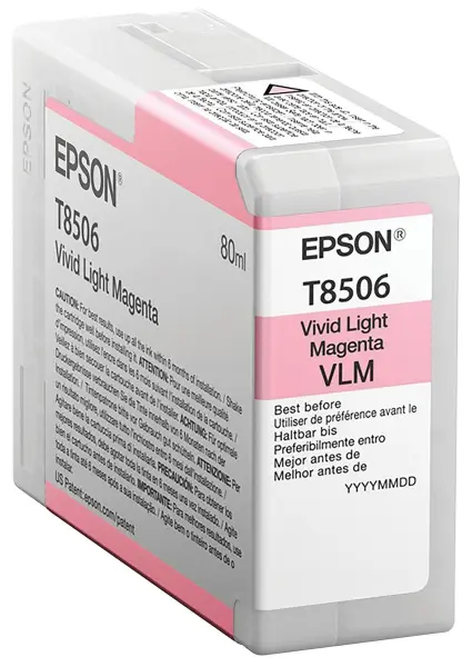EPSON T8506 Light Magenta Original Ink Cartridge