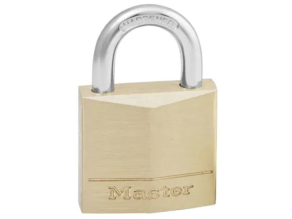 Master Lock Cadeado em Latão Maciço 30mm, 4 Pinos
