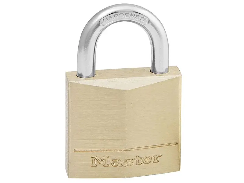 Master Lock - Cadenas en laiton massif 30mm, 4 goupilles