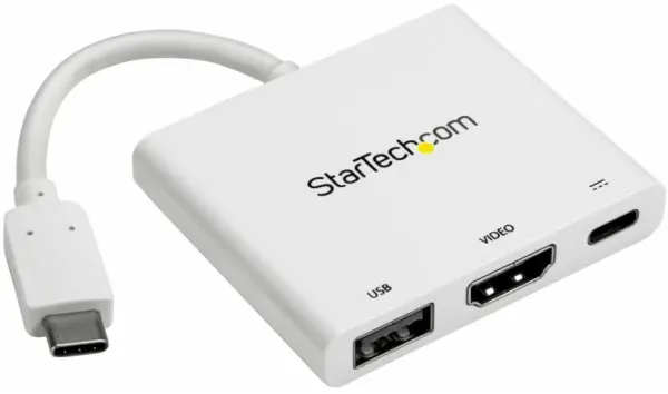Startech USB-C go 4K HDMI 30Hz & USB 3.0 Táibhleoir le PD, Bán