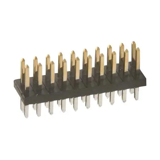 Harwin M50 Series 20-Way Straight Pin Header, 1.27mm Pitch, 2 Row