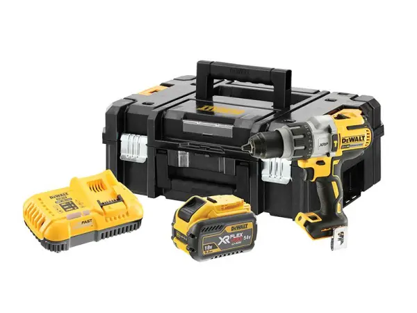 DeWALT DCD996X1 XR Brushless Combi Drill, 18V, 9.0/3.0Ah FlexVolt Li-ion