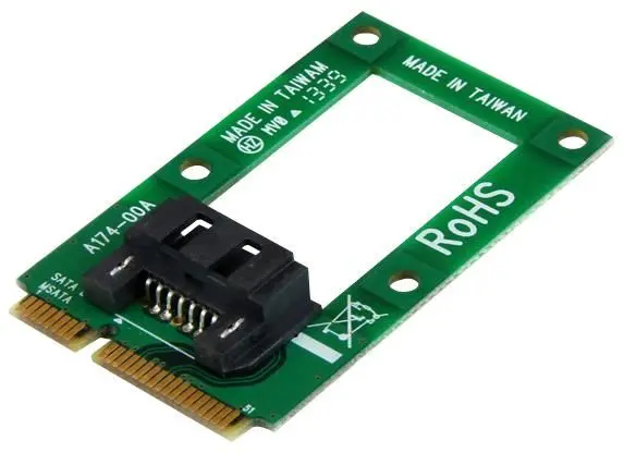STARTECH Μετατροπέας mSATA σε SATA για Σκληρούς Δίσκους (HDD/SSD)