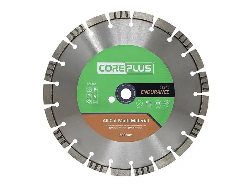 CorePlus AC300E Lâmina Diamantada Elite 300mm para Múltiplos Materiais