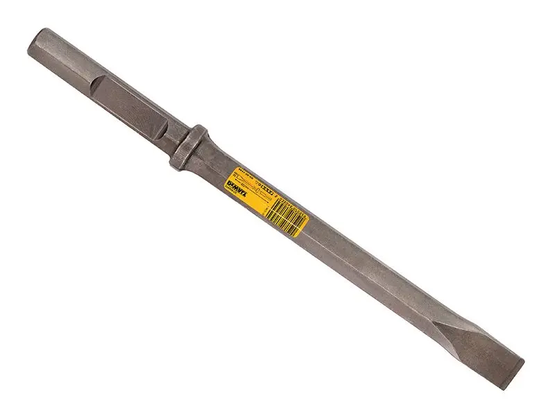 DeWalt Steel Cold Chisel 32mm x 500mm, 30kg Hardened