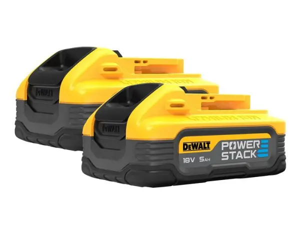 DEWALT POWERSTACK™ 18V 5.0Ah Li-ion Dual Pack