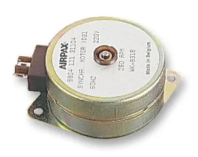 Airpax Reversible AC Synchronous Motor 220V 250rpm