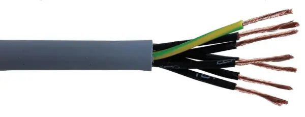 PRO ELEC - Kabel Kawalan 7 Teras YY, 0.75mm, 50m