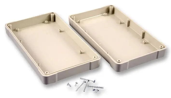 MULTICOMP PRO IP54 ABS 보관함, 178x105x40mm, 그레이