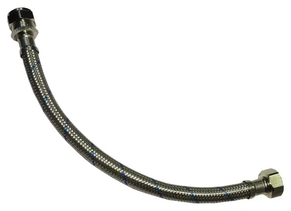 PRIMAFLOW 15mm x 1/2 Inch WRAS Approved Flexible Tap Connector - 300mm