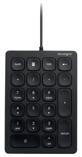 Kensington K79820WW USB Numeric Keypad, Black