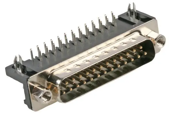 MULTICOMP PRO 25pin D-Sub konektor pravý úhel pro DPS