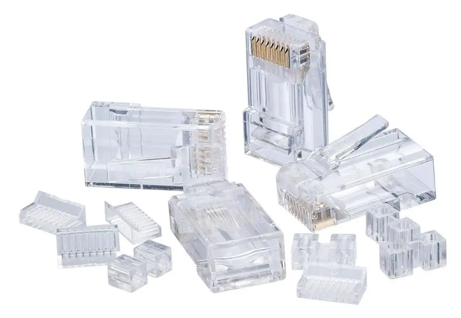 IDEAL Cat6 RJ45 8P8C Modular Plugs, Pack of 25