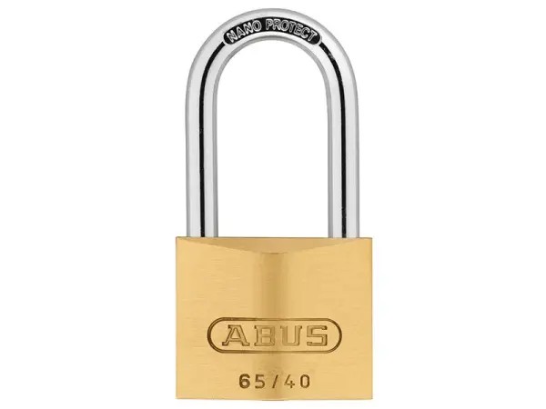 ABUS Cadeado de Latão 65/40mm com Arco de 40mm