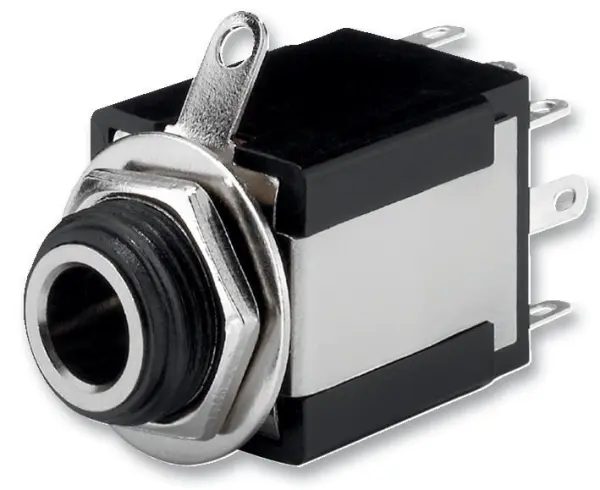 Raraion 6.35mm Stereo Switched Jack Socket