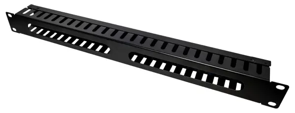 TUK LTD 24-Slot 1U Cable Dump Panel for 19 Racking