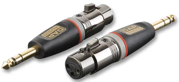 XCALIBER 3-Pin XLR Female to 6.35mm Stereo Jack Adaptor
