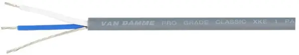 VAN DAMME Cavo di Installazione Pro Grade Classic XKE 1 Pair, Grigio, 100m