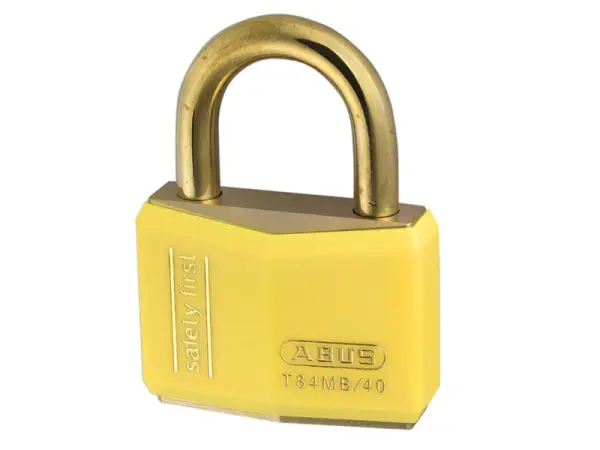 Cadenas résistant à la rouille ABUS T84MB/40mm, Jaune, Laiton