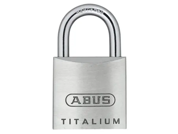 ABUS 64TI/25mm TITALIUM™ 掛鎖 卡裝
