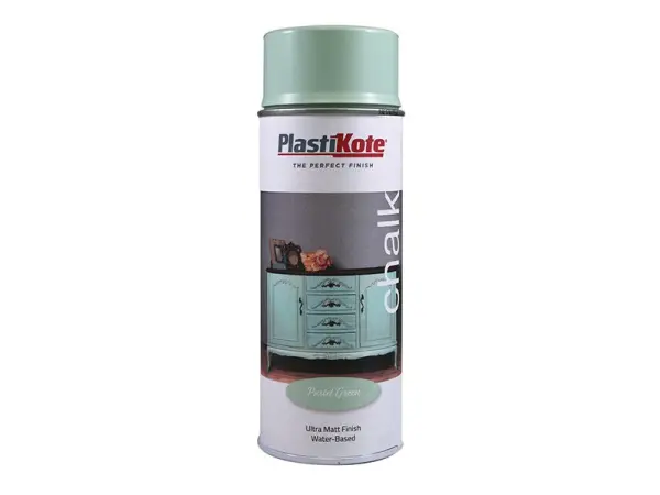 PlastiKote Spray Βερνίκι Κιμωλίας, Pastel Green, 400ml